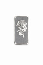 .999 Silver Rose Necklace with Sterling Chain