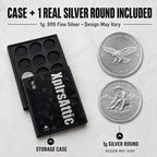 15mm 1 Gram Round Storage Case – Holds 36 – 15mm fit detail view 6