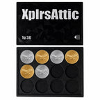 15mm 1 Gram Round Storage Case – Holds 36 – round storage detail view 4
