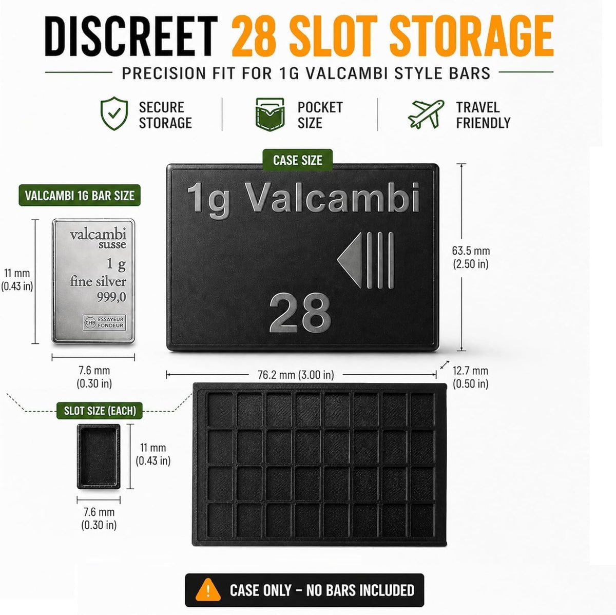 1g Bar Wallet + Collector Tools Gift Set