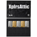 XplrsAttic 1 Gram Bar Storage Case with Slide Cover-10 Slots Tray Holds Up to 30 Scottsdale Style Mini Bars, Compact Bullion Display Organizer, Case Only