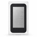 XplrsAttic 10 Gram Silver Bar Protective Case - Clear Display Holder for Valcambi-Style 10g CombiBar, Fitted Black Insert, Single Bar Format, Case Only