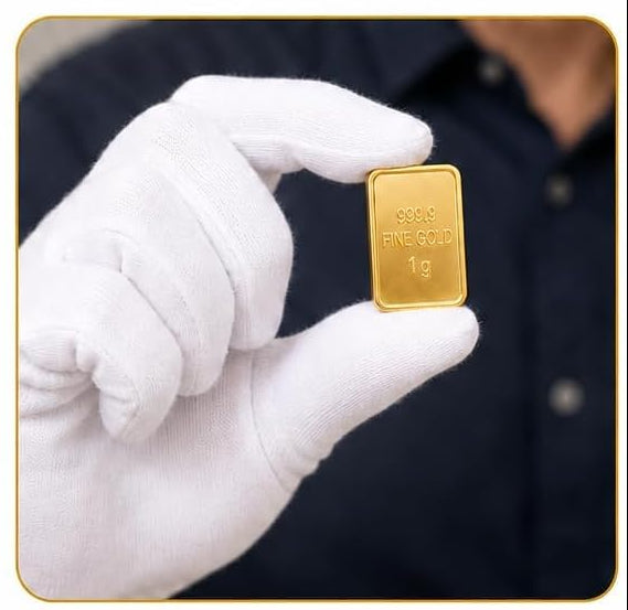 1g Bullion Bar Storage Wallet Gift Set with Cotton Gloves – 28 Slot Case for Valcambi-Style CombiBar Bars, Fractional Gold Silver Platinum Organizer, Black Gift Box, Case Only