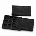 1 Gram Bullion Storage Wallet, Sliding Fractional Bullion Organizer Case Holds Up to 22 Small Gold Silver Copper Platinum Rounds and Bars, 6 Round Slots + 10 Bar Slots, Case Only